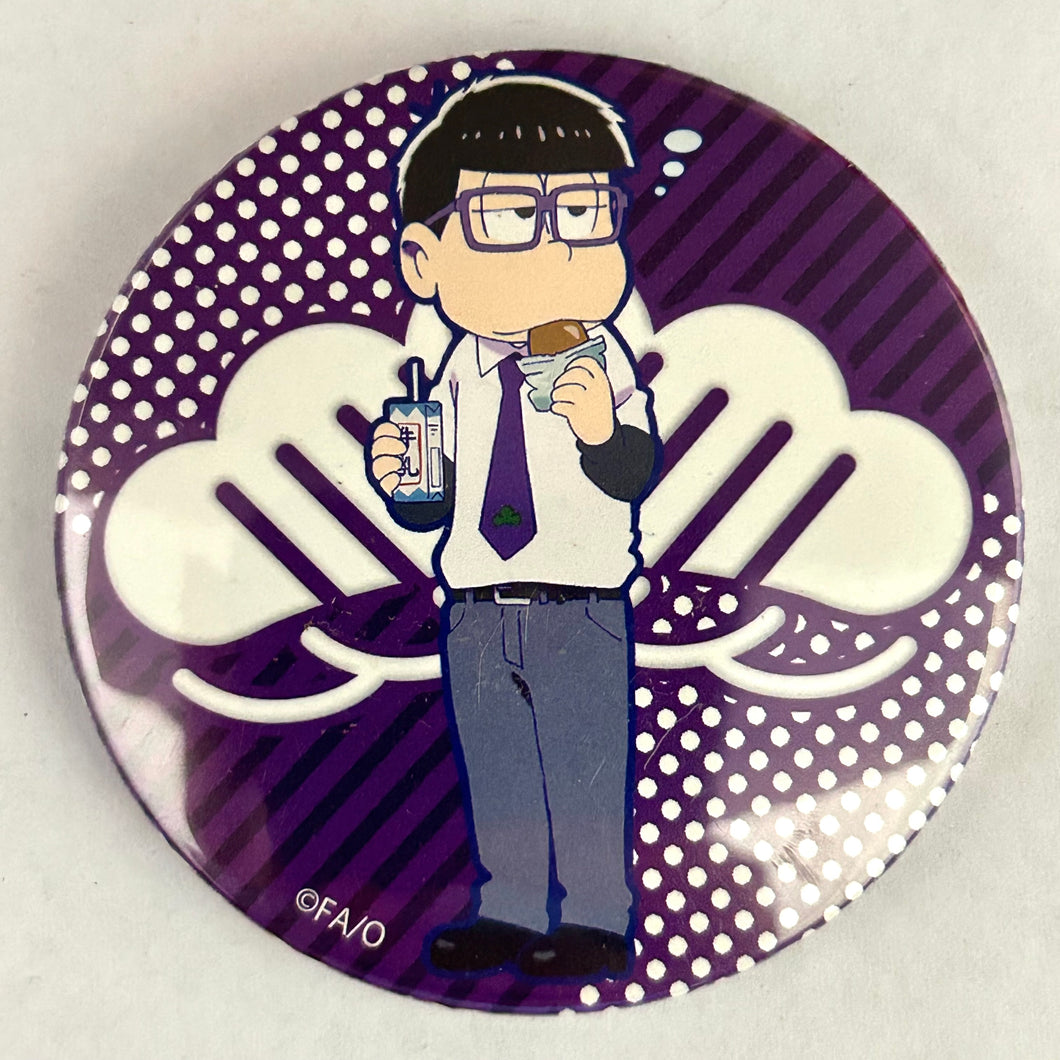 Osomatsu-san - Matsuno Choromatsu - Trading Can Badge Salary Matsu ver.