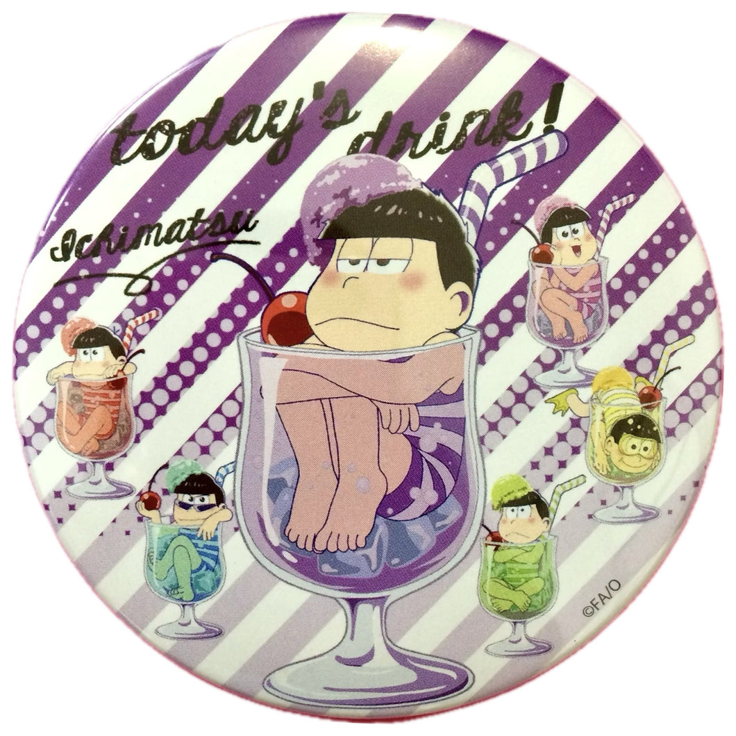 Osomatsu-san - Matsuno Ichimatsu - Cream Soda Matsu Trading Can Badge (Special ver.)