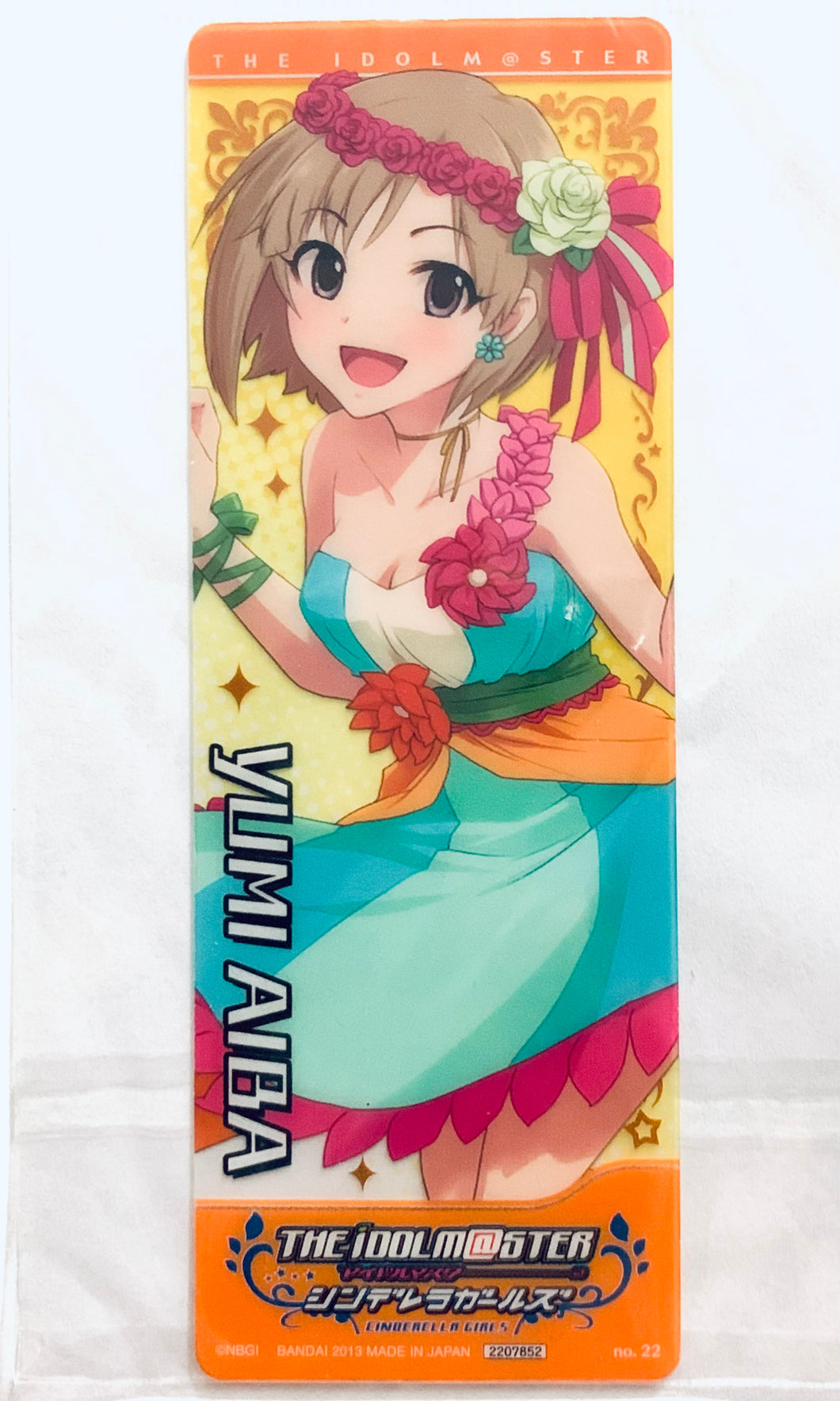 THE iDOLM@STER Cinderella Girls - Aiba Yumi - Clear Trading Card No. 22