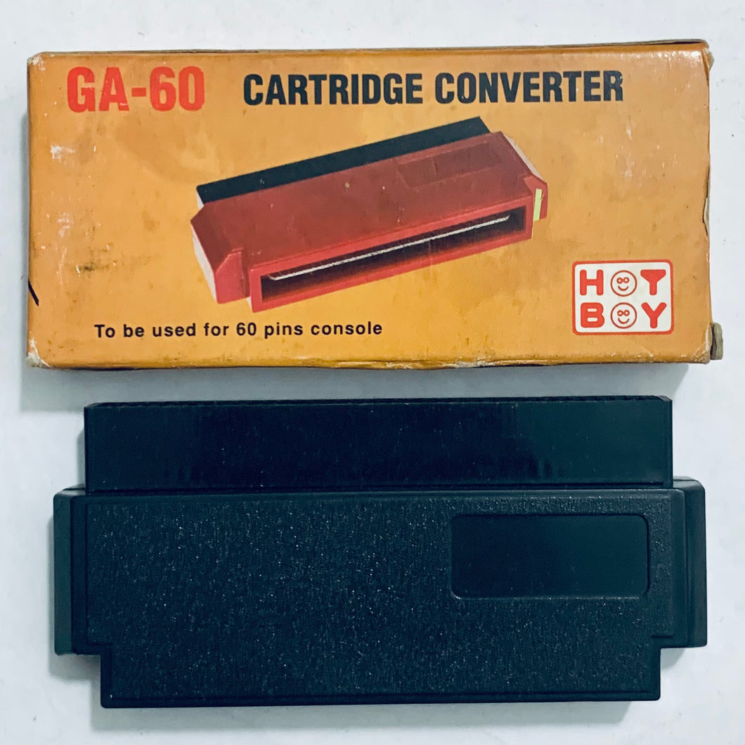 72 to 60 Pins Video Game Adaptor Converter - NES to Famicom - Vintage - Boxed (GA-60)