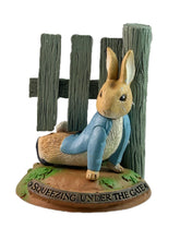 Load image into Gallery viewer, The Tale of Peter Rabbit - "Squeezing Under the Gate" - Figure - Mini Diorama
