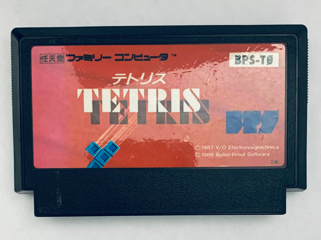 Tetris - Famicom - Family Computer FC - Nintendo - Japan Ver. - NTSC-JP - Cart (BPS-T0)