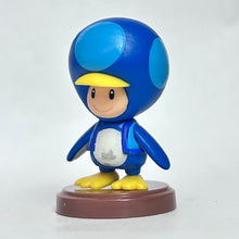Cargar imagen en el visor de la galería, New Super Mario Bros. Wii - Penguin Kinopio (blue &amp; light blue) - Trading Figure - Choco Egg
