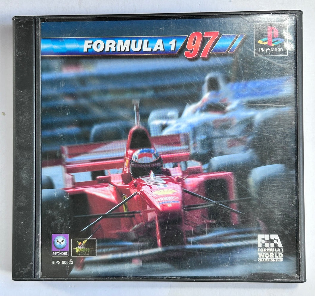 Formula 1 97- PlayStation - PS1 / PSOne / PS2 / PS3 - NTSC-JP - CIB (SCPS-60023)