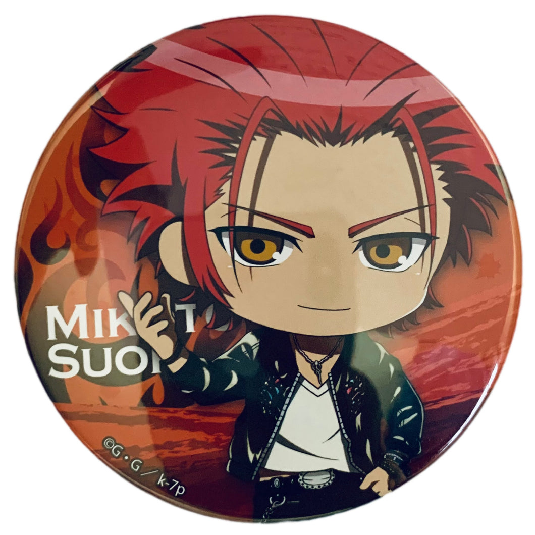 K Seven Stories - Suoh Mikoto - Can Badge - K SS Wakudoki Kuji (Prize D)