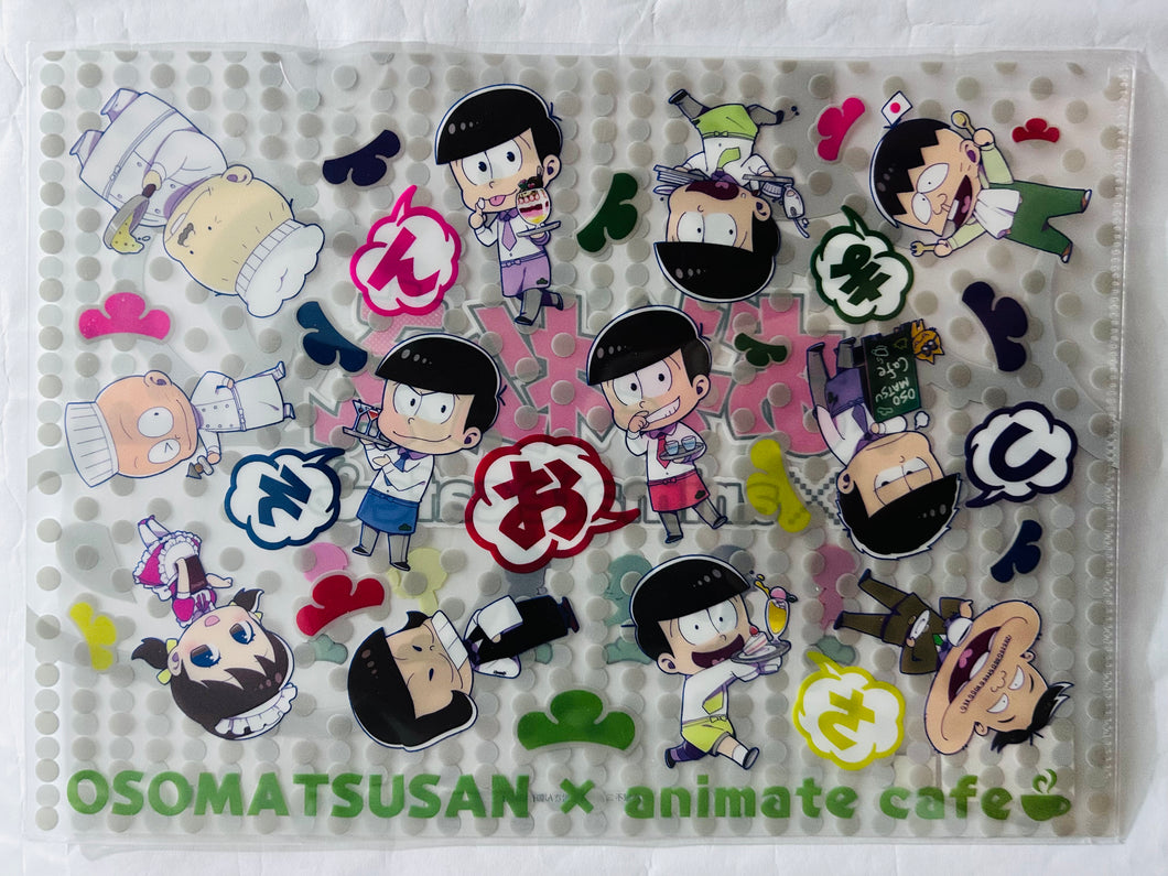 Osomatsu-san x Animate Cafe Clear File
