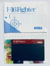 Cargar imagen en el visor de la galería, F-16 Fighter (The Sega Cartridge) - Sega Master System - SMS - PAL - CIB (4581)
