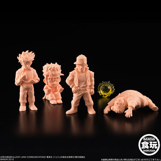 Jojo’s Bizarre Adventure - Stardust Crusaders - Mangaka, Boingo, Oingo, Arabia Fats & The Sun - Candy Toy - Mini Figure Part.2 - Keshi - Eraser