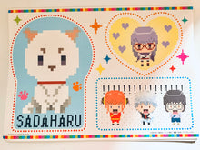 Load image into Gallery viewer, Jumbo Carddass Gintama Bishitto &amp; Dot Bit Stickers Set - No.4
