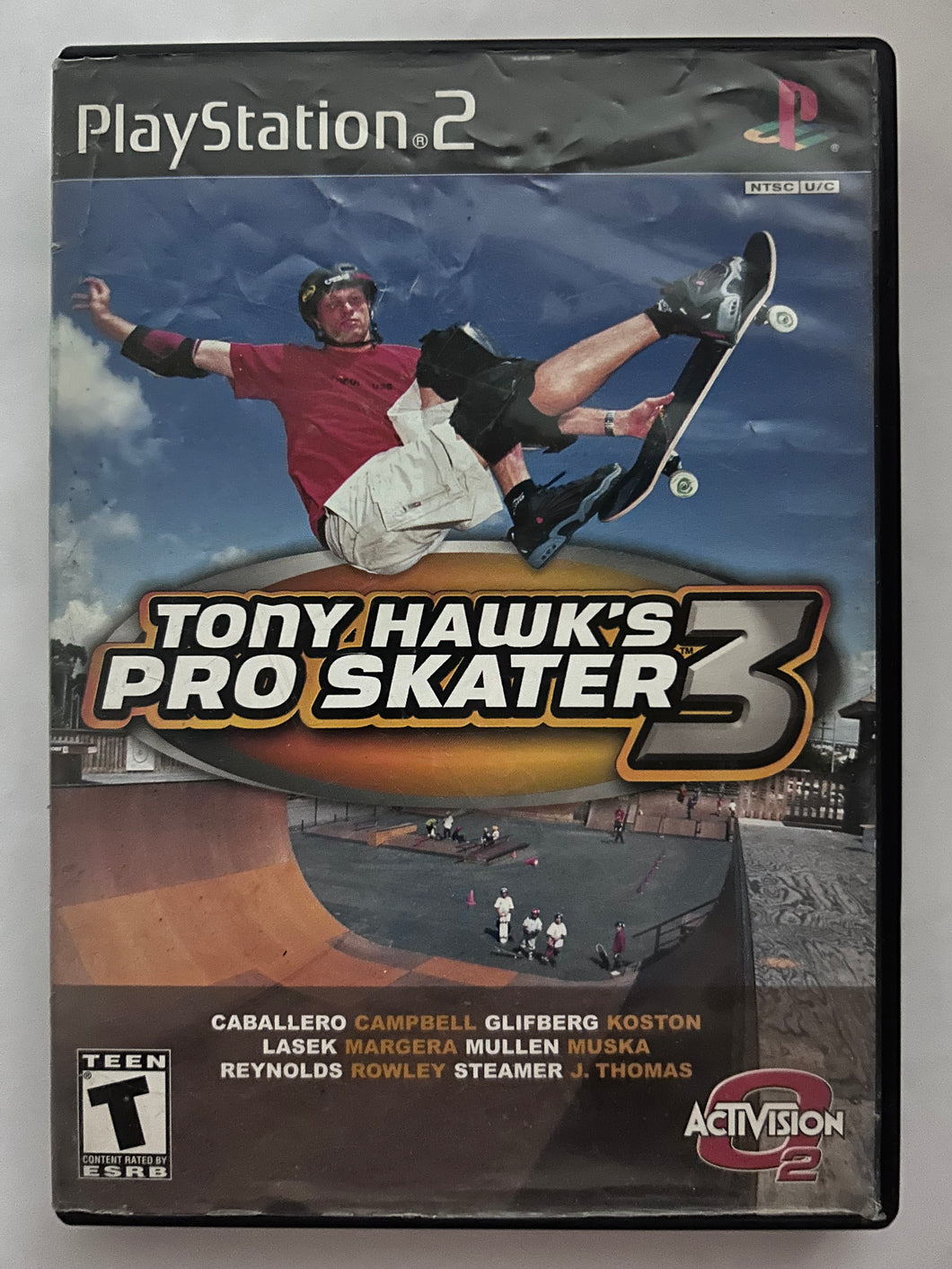 Tony Hawk's Pro Skater 3 - Playstation 2 / PS2 - NTSC - Box & Manual (SLUS-20013)l