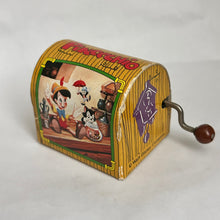 Cargar imagen en el visor de la galería, Pinoccio Hand-Cranked Music Box - When You Wish Upon a Star - Tokyo Disneyland
