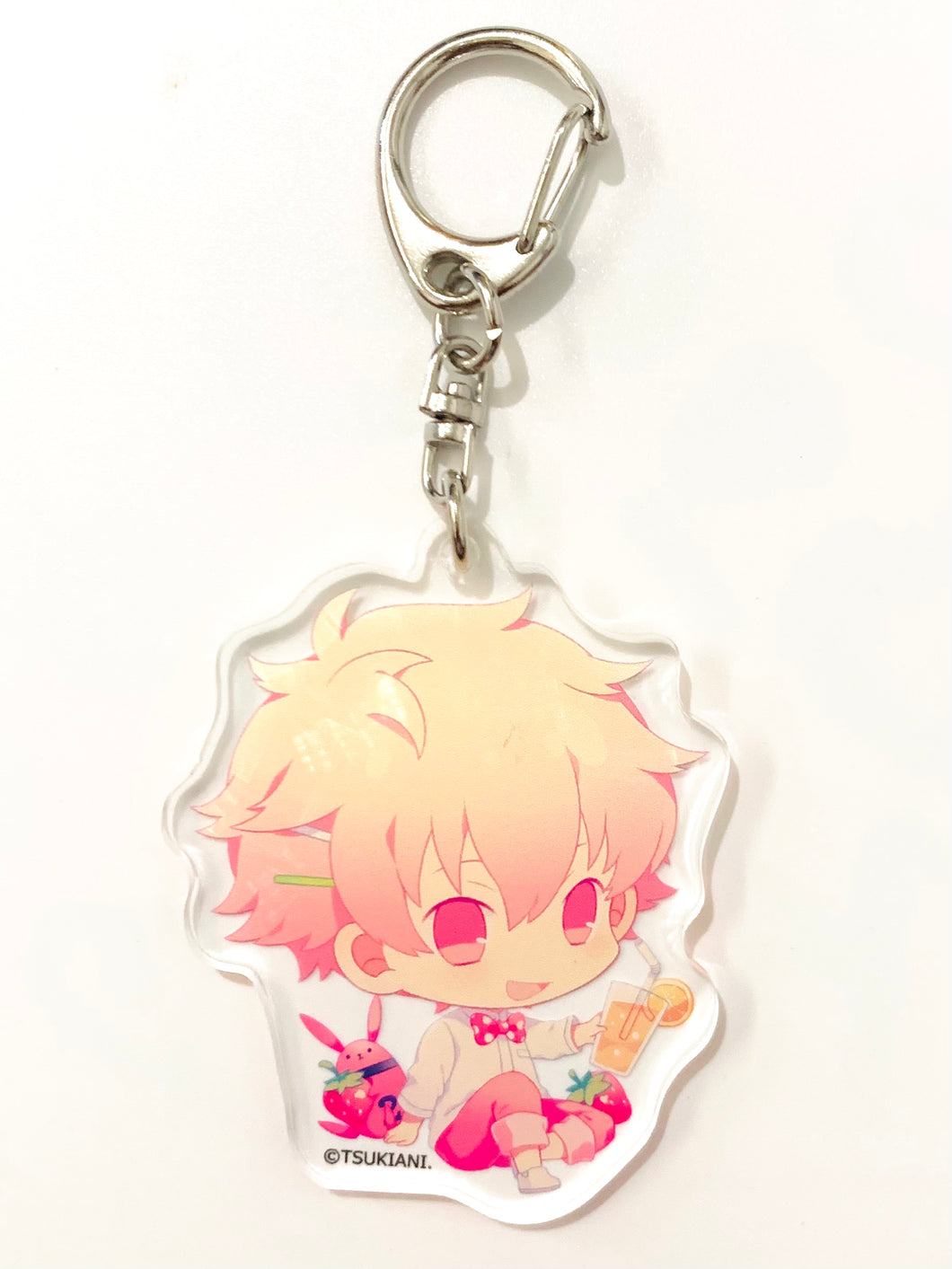 Tsukiuta. THE ANIMATION x Animate Cafe - Kisaragi Ren - Trading Acrylic Keychain - Picnic ver.