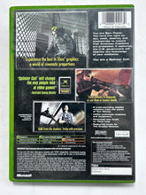 Load image into Gallery viewer, Tom Clancy&#39;s Splinter Cell - Xbox Classic / 360 - NTSC - CIB (510130-CVR)
