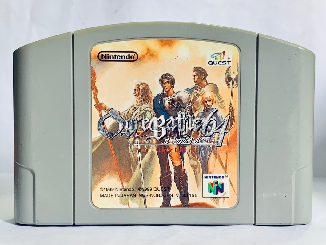 Ogre Battle 64: Person of Lordly Caliber - Nintendo 64 - N64 - Japan Ver. - NTSC-JP - Cart (NUS-NOBJ-JPN)