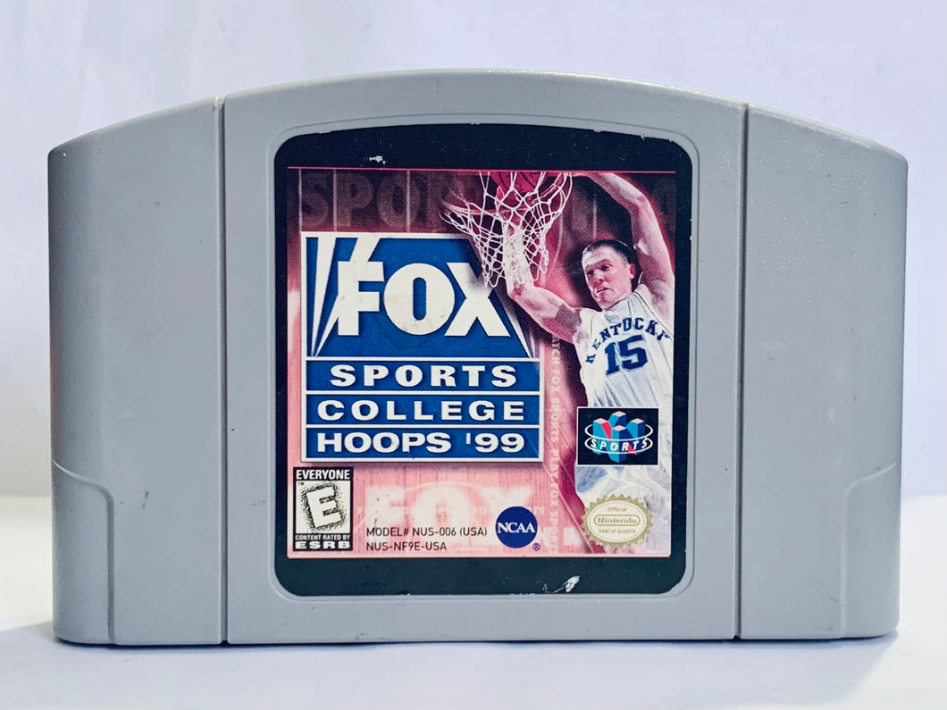 Fox Sports College Hoops '99 - Nintendo 64 - N64 - NTSC-US - Cart (NUS-NF9E-USA)