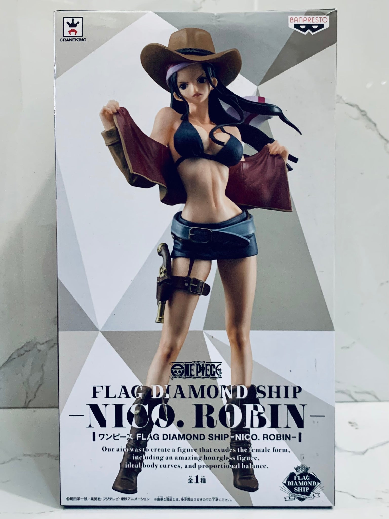 One Piece Nico Robin Flag Diamond Ship Figure - Main Image