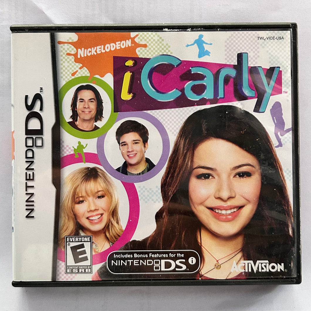 iCarly - Nintendo DS / DSLite DSi XL - NTSC - CIB (TWL-VICE-USA