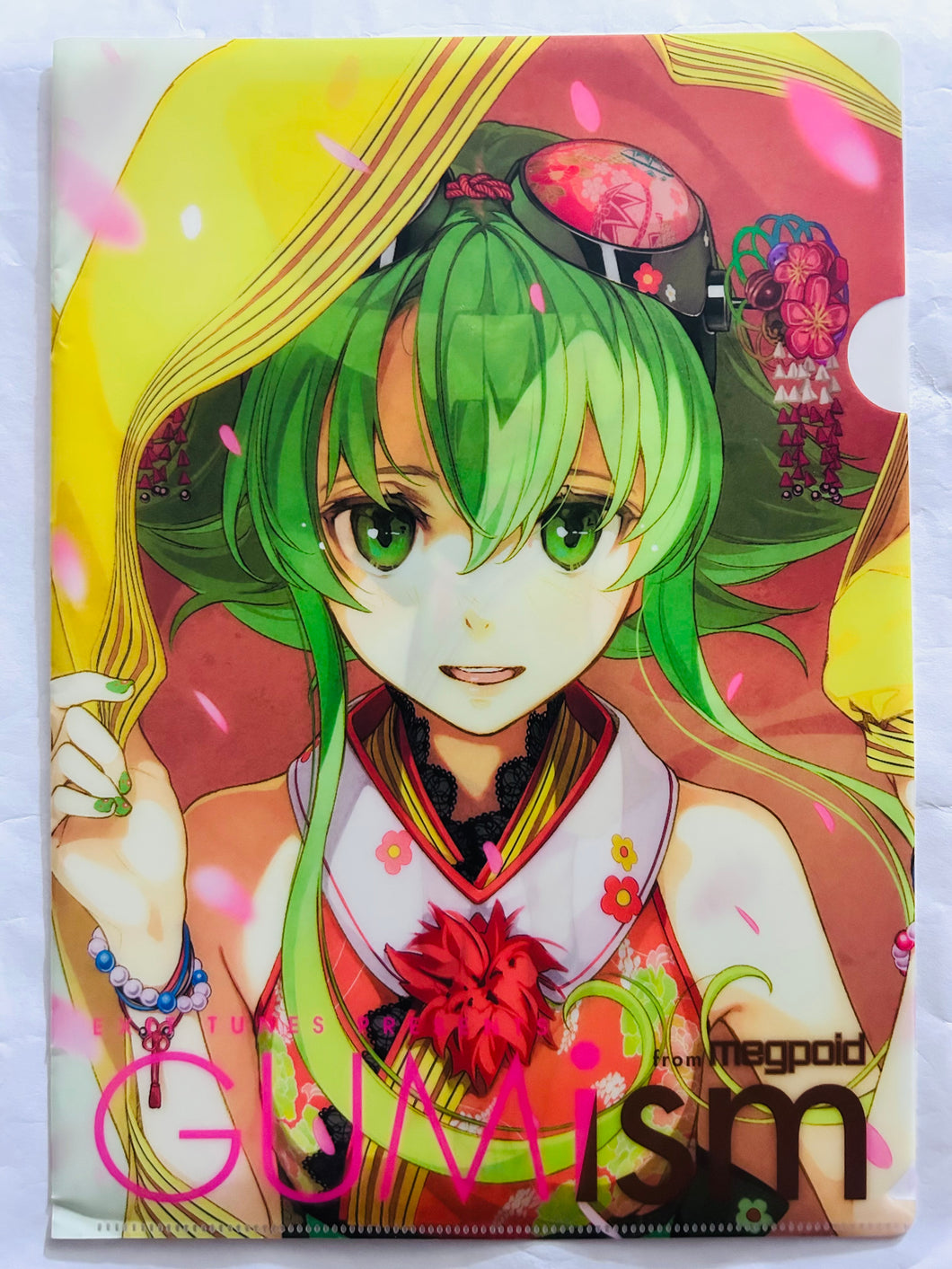 Vocaloid - Gumi - A4 Clear File