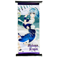 Cargar imagen en el visor de la galería, Touhou Project - Izayoi Sakuya - A3 Tapestry - Doujin Goods
