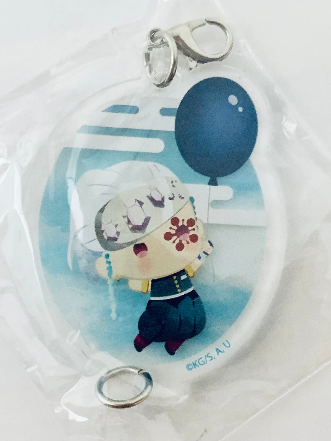 Kimetsu no Yaiba - Uzui Tengen - Yurafuwa Acrylic Charm - Balloon ver.