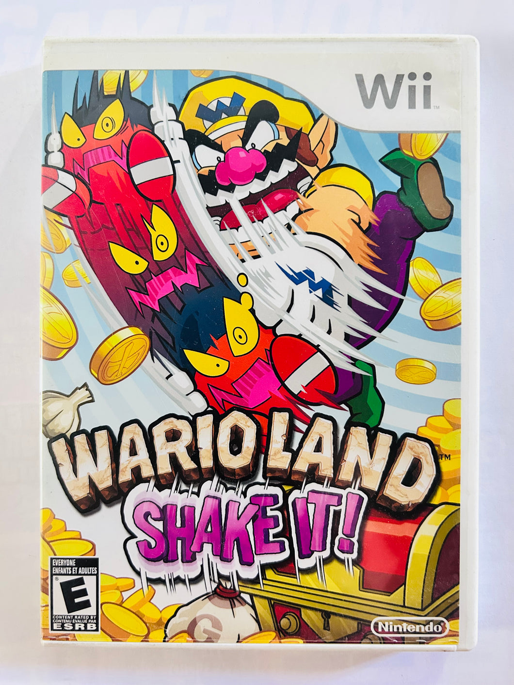 Wario Land: Shake It! - Nintendo Wii / Wii U - NTSC - CIB (RVL-RWLE-USA)