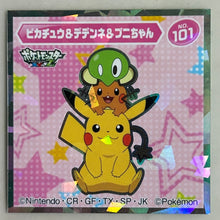 Load image into Gallery viewer, Pokémon XY &amp; Z - Pikachu, Dedenne &amp; Zygarde (Puni-chan) - Seal - Sticker - No. 101

