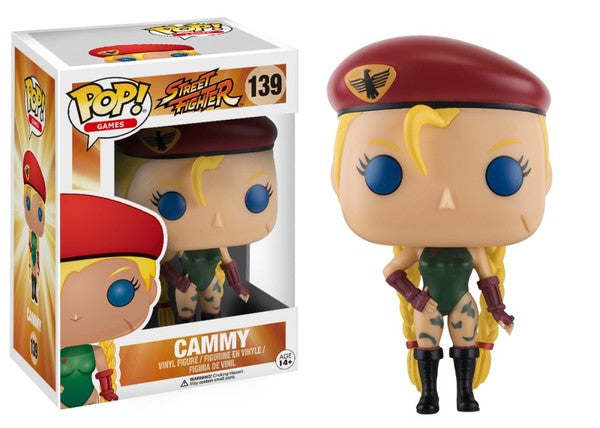 Super Street Fighter II: The New Challengers - Cammy - POP! Games (139) - POP! Vinyl