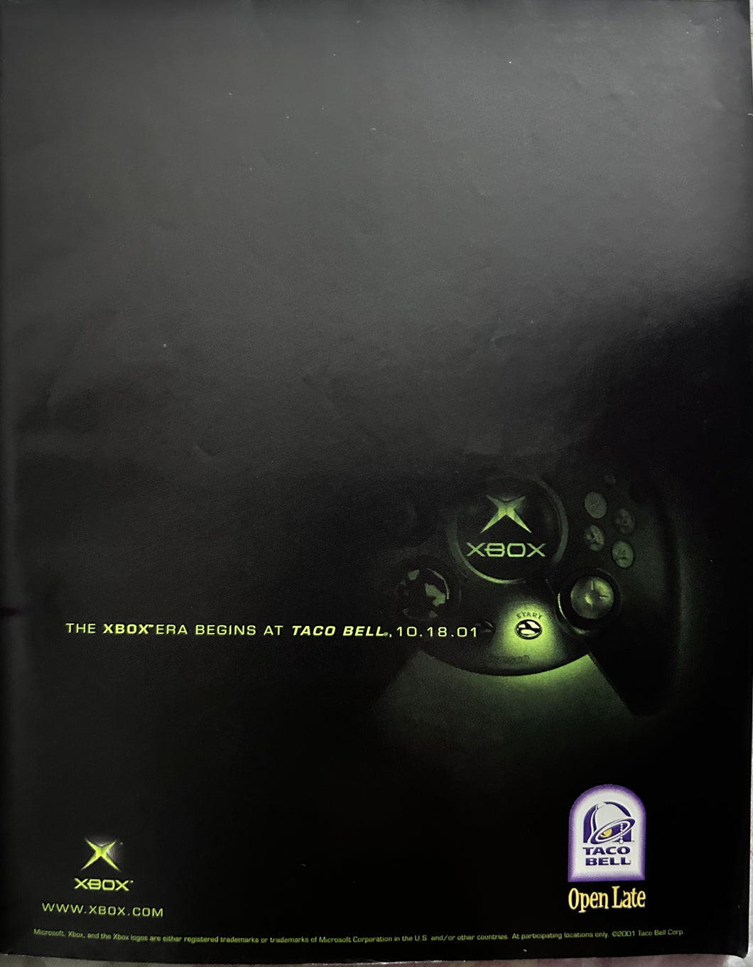 Xbox - Original Vintage Advertisement - Print Ads - Laminated A4 Poster