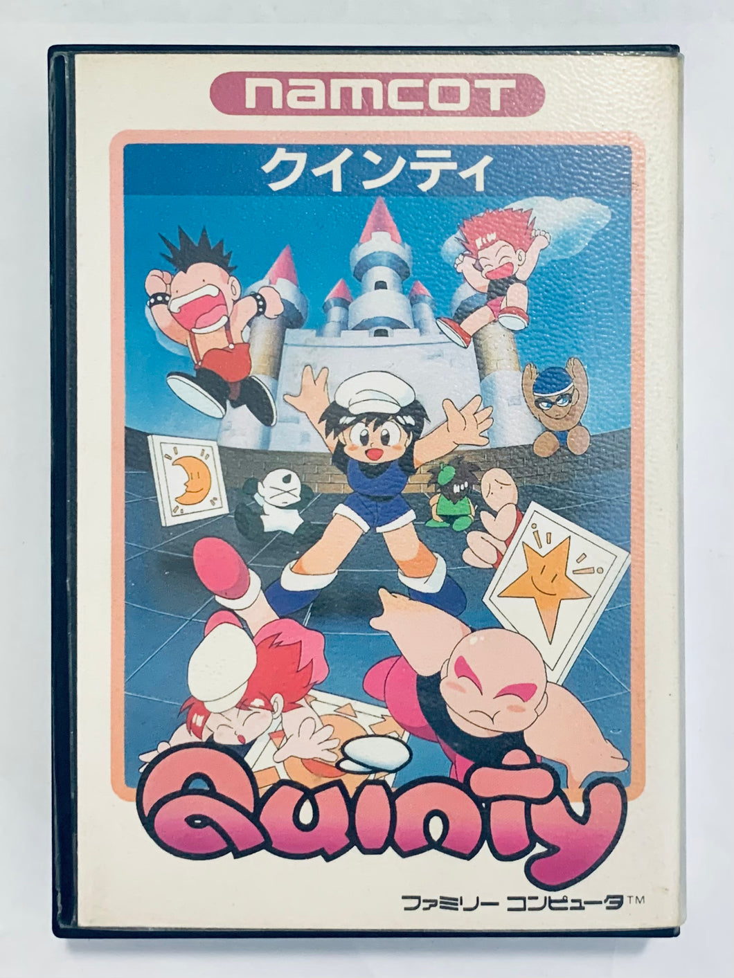Quinty - Famicom - Family Computer FC - Nintendo - Japan Ver. - NTSC-JP - Box & Manual Only