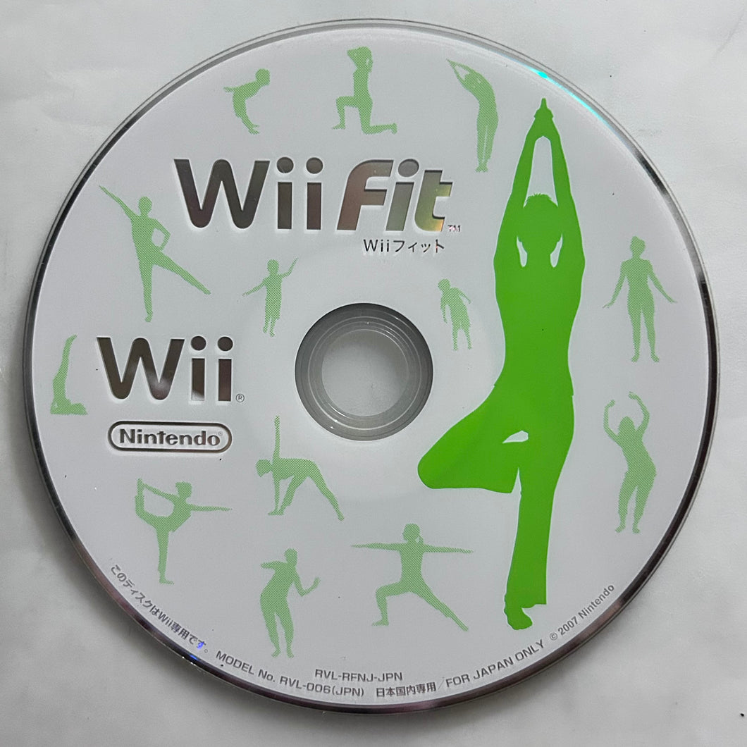 Wii Fit - Nintendo Wii / Wii U - NTSC-JP - Japan ver. - Disc (RVL-RFNJ-JPN)