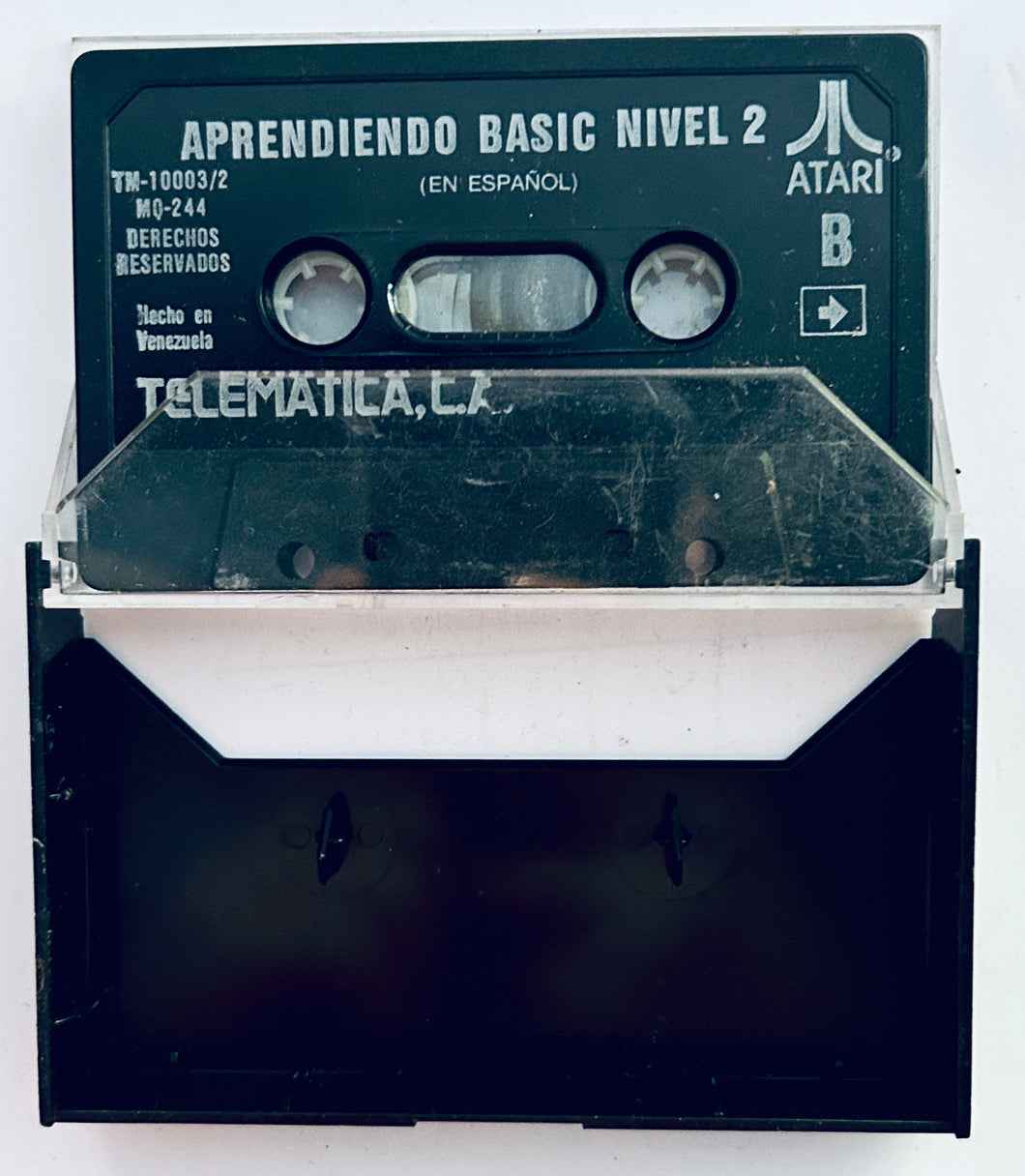 Aprendiendo BASIC Nivel 2 - Atari 400/800 - NTSC - Tape (MQ-244)