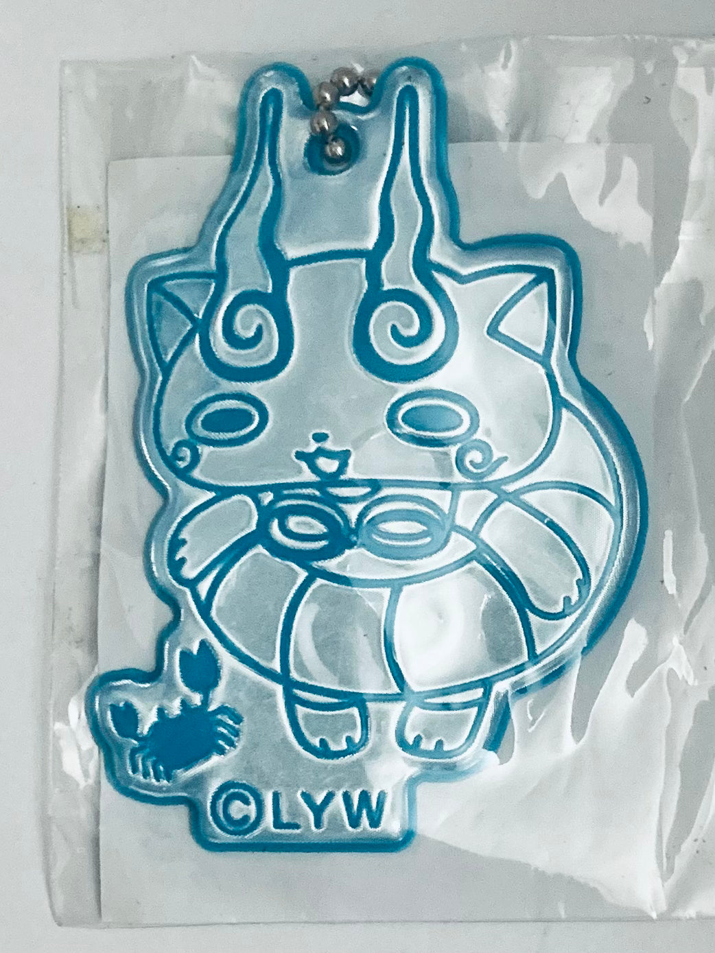 Youkai Watch - Komasan - Reflective Mascot Keychain - Family Mart Dream Summer Festa