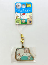 Load image into Gallery viewer, Sumikko Gurashi - Shirokuma &amp; Tapioca - Die-cut Strap - Mt. Fuji
