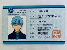 Cargar imagen en el visor de la galería, Kuroko&#39;s Basketball - Kuroko Tetsuya - Student ID Card - Kurobas Variety Card
