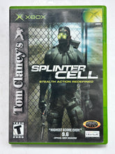 Load image into Gallery viewer, Tom Clancy&#39;s Splinter Cell - Xbox Classic / 360 - NTSC - CIB (510130-CVR)
