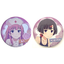 Load image into Gallery viewer, Ore no Kanojo to Osananajimi ga Shuraba Sugiru - Ai &amp; Himeka - Can Badge Set
