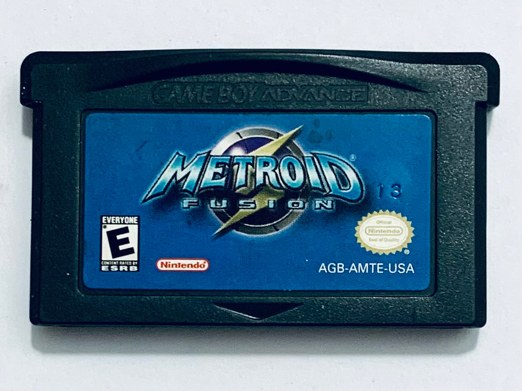 Metroid Fusion - GameBoy Advance - SP - Micro - Player - Nintendo DS - Cartridge (AGB-AMTE-USA)