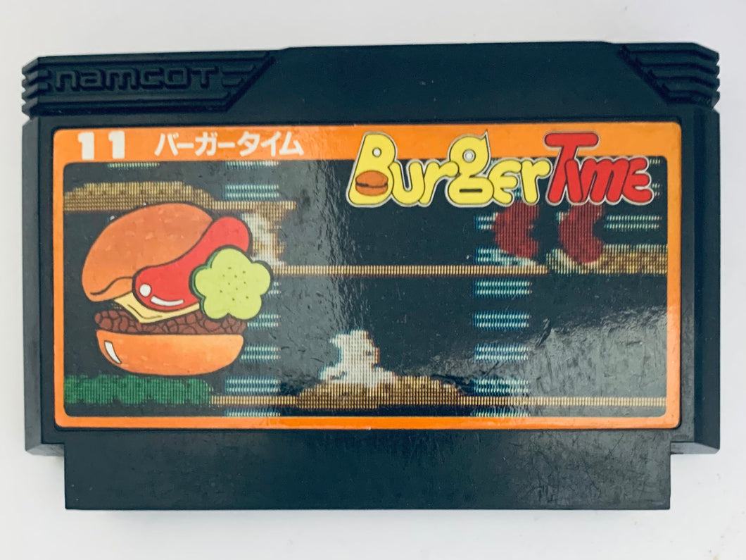 BurgerTime - Famicom - Family Computer FC - Nintendo - Japan Ver. - NTSC-JP - Cart (NGT-4500)