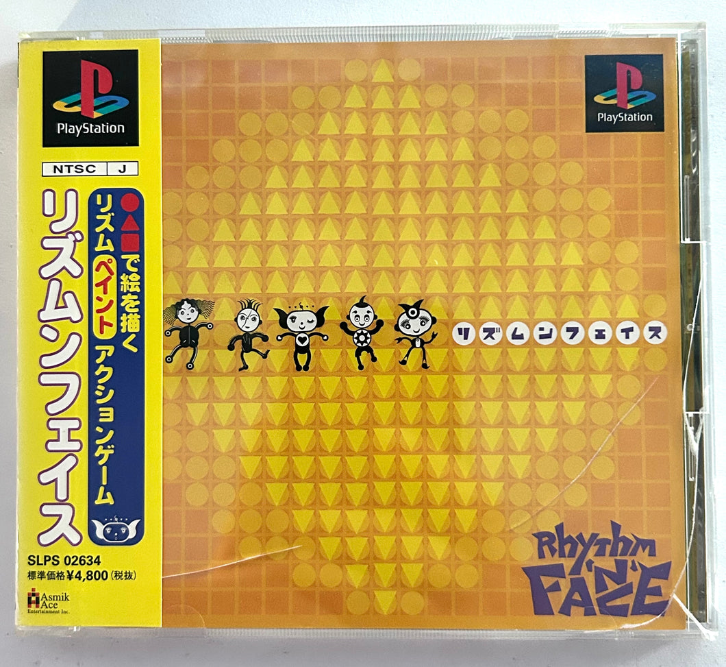 Rhythm 'n' Face - PlayStation - PS1 / PSOne / PS2 / PS3 - NTSC-JP - CIB (SLPM-86141)