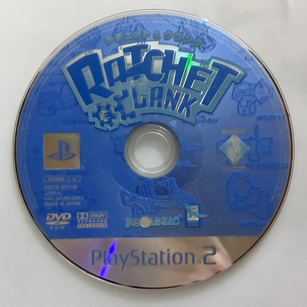 Ratchet & Clank - PlayStation 2 - PS2 / PSTwo / PS3 - NTSC-JP - Disc (PBPX-95516)