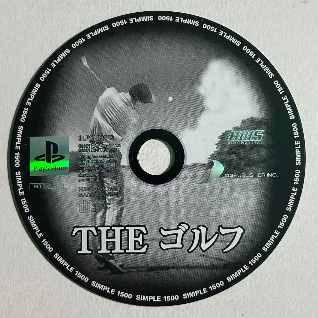 The Golf - PlayStation - NTSC-JP - Disc (SLPM-86842)