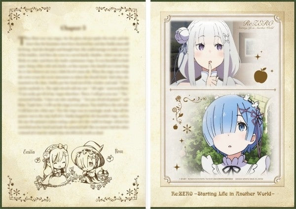 Re:Zero − Starting Life in Another World - Emilia - Rem - Ichiban Kuji Re:Zero ~snow white life ver.~ - Poster (Prize E)