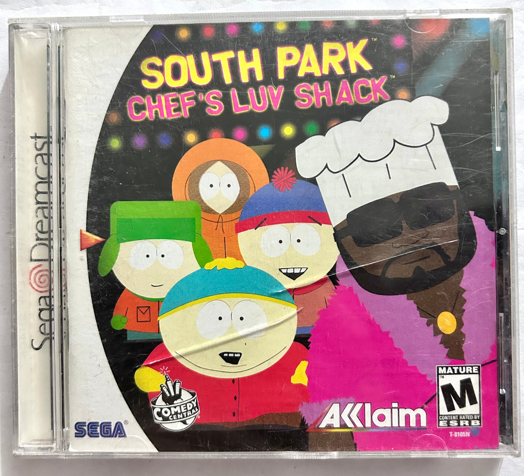 South Park: Chef's Luv Shack - Sega Dreamcast - DC - NTSC-US - CIB (T-8105N)