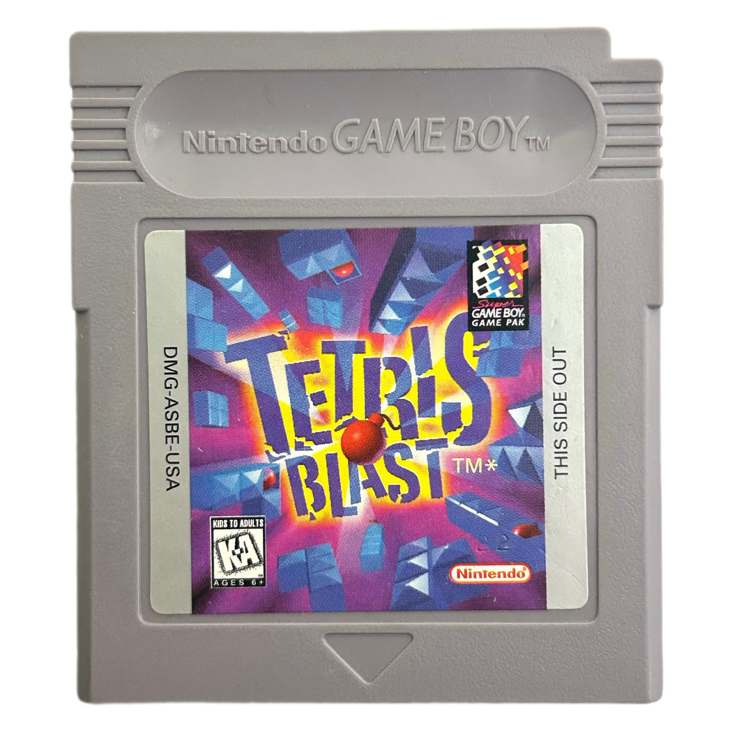 Tetris Blast - GameBoy - Game Boy - Pocket - GBC - GBA - Cartridge (DMG-ASBE-USA)