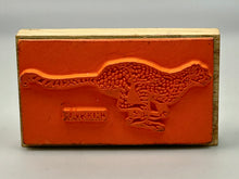 Load image into Gallery viewer, Wooden Stamp - Running Cheetah - Vintage
