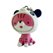 Load image into Gallery viewer, Panda Cat - Whimsical Cat-Hood Strap
