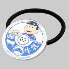 Cargar imagen en el visor de la galería, Osomatsu-san x Raku Spa - Matsuno Karamatsu - Acrylic Hair Elastic Tie
