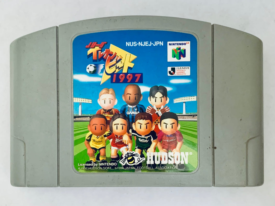 J.League Eleven Beat 1997 - Nintendo 64 - N64 - Japan Ver. - NTSC-JP - Cart (NUS-NJEJ-JPN)