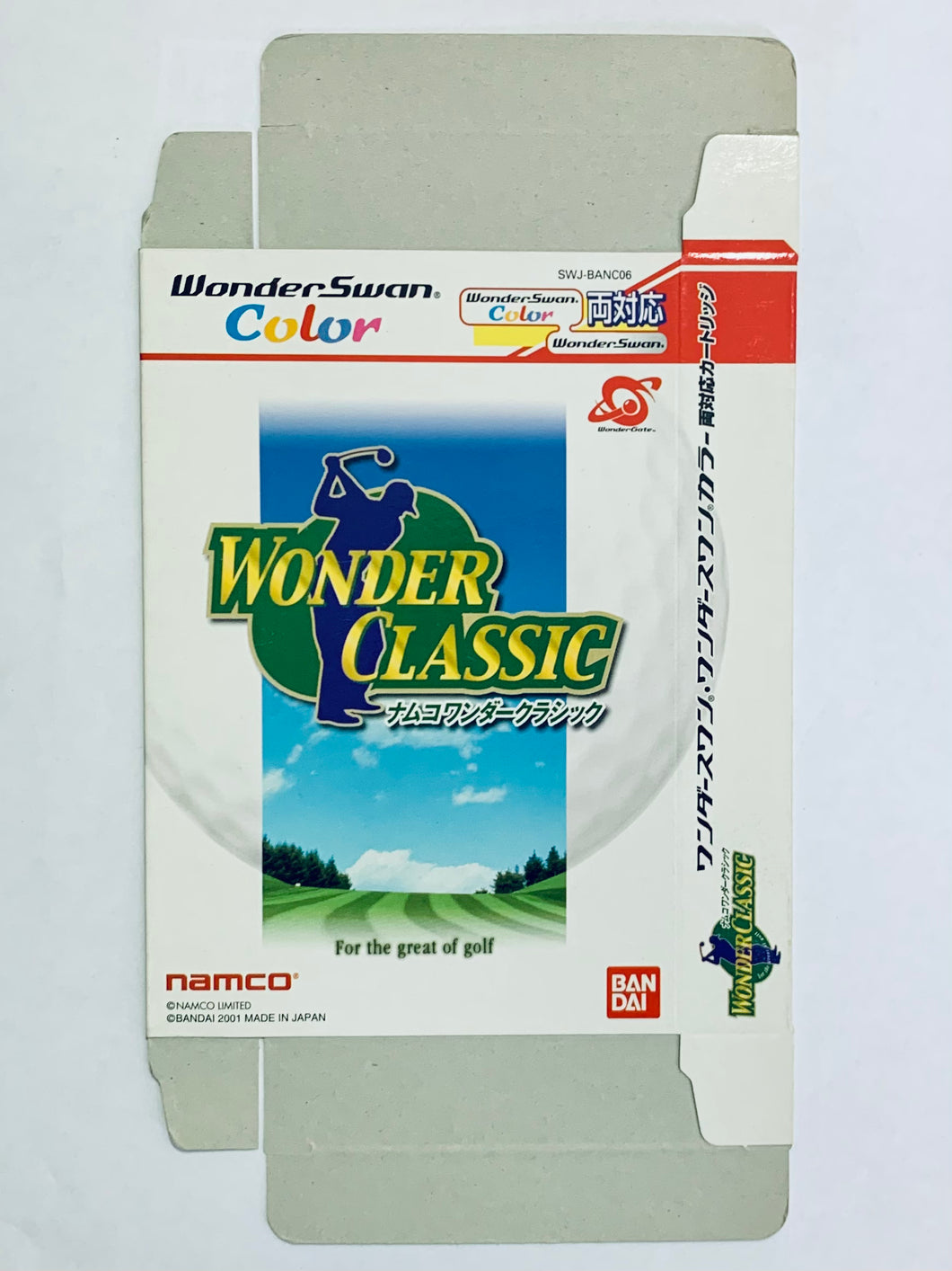 Wonder Classic - WonderSwan Color - WSC - JP - Box Only (SWJ-BANC06)