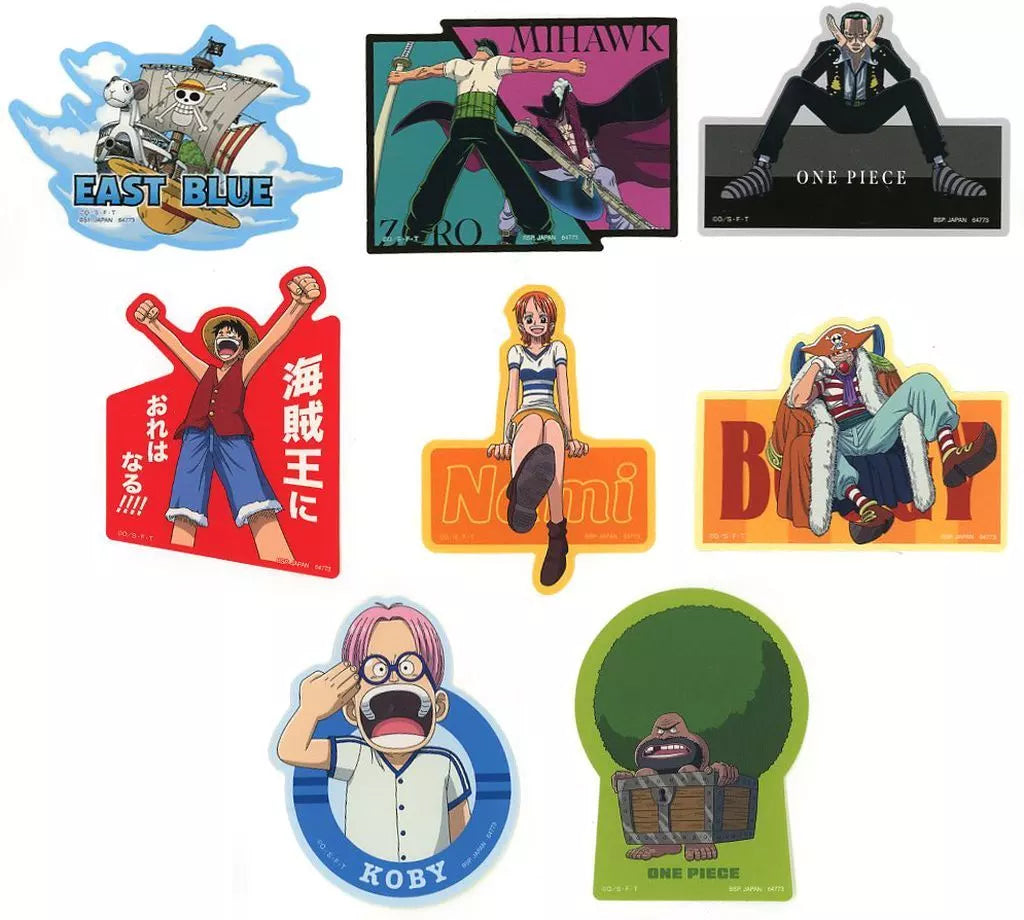 One Piece - East Blue Edition - Flake Stickers (Set of 8)